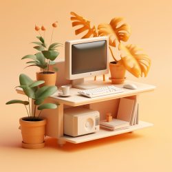 view-3d-personal-computer-with-workstation